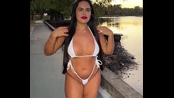 Preview 2 of Xxxviodes 2018 - Brazilian wife in bikini in public