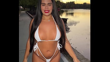Preview 3 of Xxxviodes 2018 - Brazilian wife in bikini in public