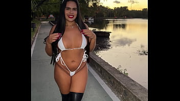 Preview 4 of Xxxviodes 2018 - Brazilian wife in bikini in public