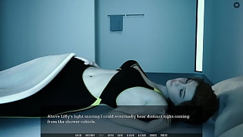 Preview 4 of Girls Puke - I WATCH HER MASTURBATING UNDER THE SHOWER! - SEX (14:40) Tales from the unending void #22