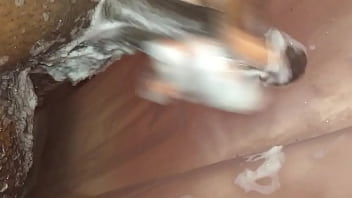 Preview 2 of Gay Sex Bigcock - Soapy Black Cock In Shower