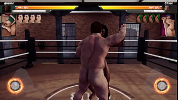 Preview 2 of Rolando Athena - Ethan vs. Amahle I (Naked Fighter 3D)