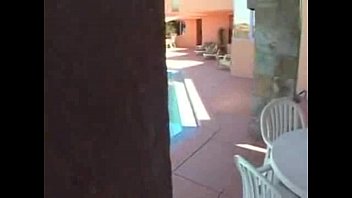Preview 1 of Guy Jackin Spiting - Hot blonde in bikini looking for a dick