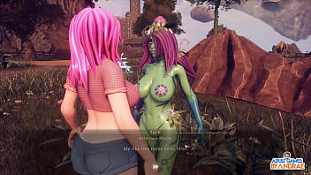 Preview 1 of Bokep Julia Boin - EP3: Fern Gives A Nice Blowjob Outdoor - Breeders of the Nephelym