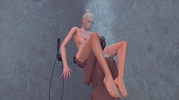 Preview 4 of Granny Upskirt Pictures - LUSTFUL LESBIAN SLUTS HAD DIRTY SEX IN THE GYM (SIMS   ANIME HENTAI   SFM)