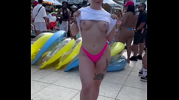 Preview 2 of Mongol Lesbian - I may or may not have done a wet t-shirt contest ?