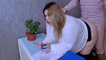 Preview 3 of Dash Garl - I always felt attracted to my boss until the day he came close to me with a hard dick,  so I couldn&#039_t resist,  I sucked his cock and we had a really good fuck in the office during office hours.