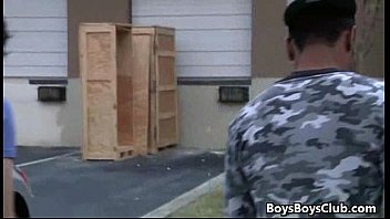 Preview 2 of Famous Model - White boy fucked by a big black dick scene 11