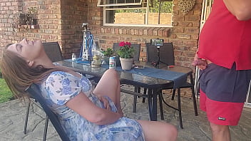 Preview 1 of Sexlauxanh Thailan Com - Mutual masturbation Caught my friends wife fingering herself on the patio so i joined her