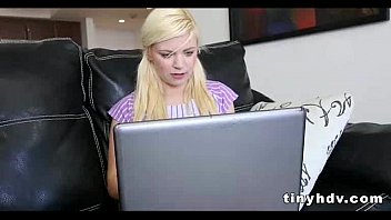 Preview 1 of Charmaine Tattoo - Really small teen pussy Alex Little 2 92