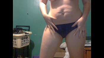 Preview 4 of Tante Amazing Banget - cute nerdy wife and cam model strips for pervs