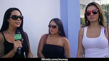 Preview 1 of Sleep Mom Sucking - Amateur hottie takes cash for public sex 4