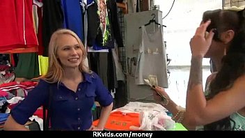 Preview 2 of Loolabelly Nude - Amateur hottie takes cash for public sex 2