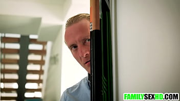 Preview 1 of Kiara Show - Stepdad fucks stepdaughter while she phone calls her BF