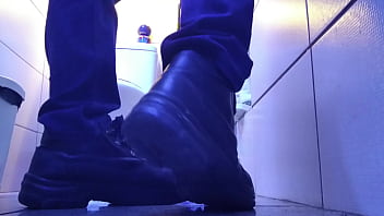 Preview 1 of Sunnylevna Noy - LICK MY BOOTS WHILE I REST