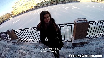 Preview 1 of Chilenasa - Fucking Glasses - Tourist fucks local cutie Vika Volkova teen porn
