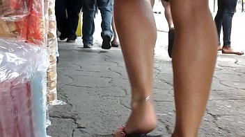 Preview 3 of Massage Girl Out West - mature candid flipflops