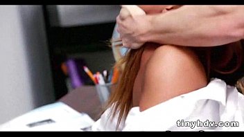 Preview 2 of Rainha Grazi Footjob - I want this teen pussy Teanna Trump 2 93