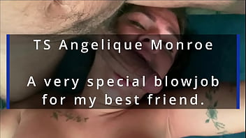 Preview 2 of Turc Old Boydy - TS Angelique Monroe - Blowjob