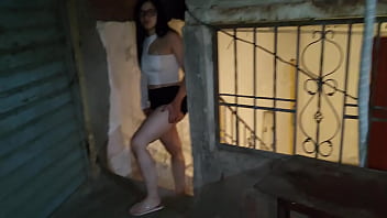Preview 2 of Nepalixxx Move2018 - My Stepcousin doing dirty things on the roof without anyone knowing