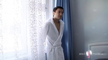 Preview 4 of Hota 19 - Erect Penis In Flour In The Kitchen - best way for hot masturbation!