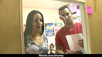 Preview 3 of Flirty Babe Shows Butt - Cute sexy student trades sex for some extra cash 5