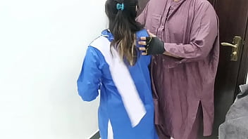 Preview 1 of Seduce Korean - Pakistani Student Girl Sex With Her Own Stepdaddy