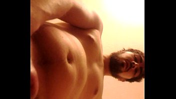 Preview 4 of Sex Xvidio - sexy guy jacking off in shower with lotion