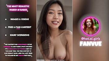 Preview 3 of Hindi Filem Dilu Df - Hot AI-Generated Naked Asian Babes - Photo Collection | Big Tits