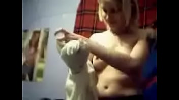 Preview 3 of Koryn Fuk Hd - Beautiful blonde girl shows her tits -