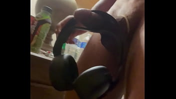 Preview 2 of Sexvidohd Hd - Headphones around my cock