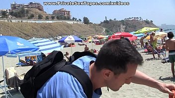 Preview 2 of Bureau Socks - Public girlfriend fuck near the beach scene 1
