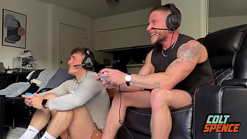 Preview 1 of Kareena Kapoor Sex Blue Film - Big Bro Colt Spence gets Dirty Socks Sniffed and Dick Sucked by Kam Stone