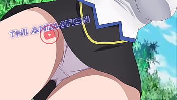 Preview 4 of Amateur Czech Porn - Rebecca Bluegarden (Becky) Upskirt Panties EDIT - Edens Zero