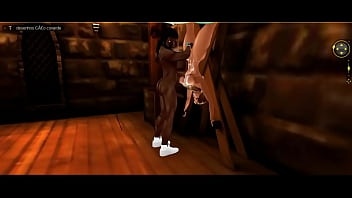 Preview 1 of Lesbians Vivthomas - bitch sucking  my dick imvu