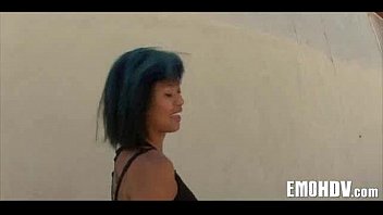 Preview 2 of Nicole Oring Masturbating - Emo babe with tats 092