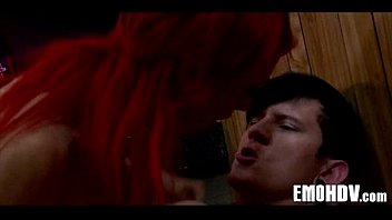 Preview 3 of Sweet Honey Pot - Goth emo angel with tattoos 275