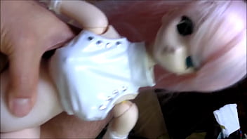 Preview 3 of Sexmasal - Pink haired dollfie bjd doll sex