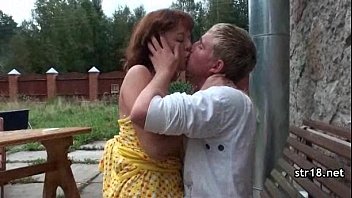 Preview 3 of Voyeur Russian Outdoor - Young Amateur Couple Banging