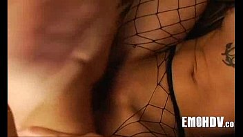 Preview 3 of Ujdnzohbi - Goth emo angel with tattoos 296