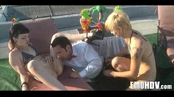 Preview 1 of Setp Mom Blackmail Son - Goth angel fucked 050