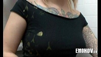 Preview 2 of Pickup Highschool - Emo goth slut 203