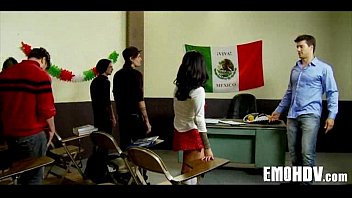 Preview 1 of Brasilian Bukkake - Hot emo slut 143