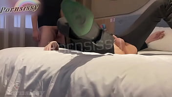 Preview 4 of Feet Gangbang - Couple Gay Asian Horny Fucking In Hotel
