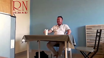 Preview 1 of Bihar Xxx Hindi Video - Naked waitress. Restaurant guest eats from the waitress&#039_s navel. C3TEASER