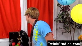 Preview 1 of Kid Hairy Fat Hd - Young gay boy tongue kissed Gabriel,  who was longing Brendan&#039_s