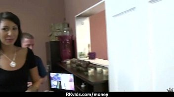 Preview 2 of Deshi Xxx Video Sex House - Hot sexy amateur babe needs a lift and takes cash 22