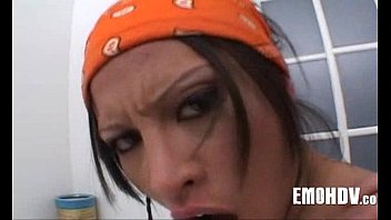 Preview 3 of Forced A Orgasm Amateur - Emo goth slut 209
