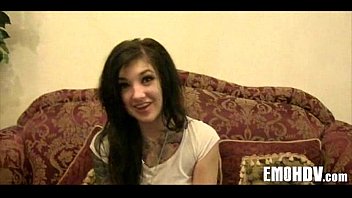 Preview 4 of Lusty Japanese Lady - Emo slut with tattoos 1224