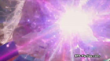 Preview 1 of Full Hindi Chudai Movie - Cosplay foursome with a hard dick and alien dildos